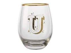 BICCHIERE 500 ML LETTERA "U"