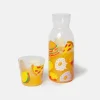 CARAFFA E BICCHIERE FAST FOOD