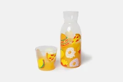 CARAFFA E BICCHIERE FAST FOOD