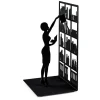 FERMALIBRI NERO THE LIBRARY