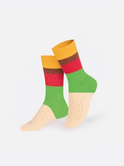 KIDS SOCKS CHEESEBURGER
