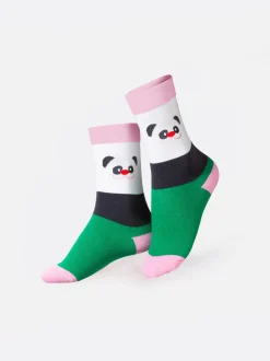 KIDS SOCKS LAZY PANDA