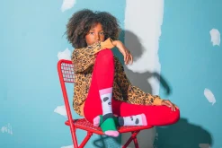 KIDS SOCKS LAZY PANDA