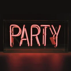 NEON PARTY RED