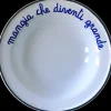 PIATTO "MANGIA CHE DIVENTI GRA