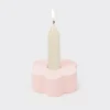 PORTA CANDELA DAISY PINK