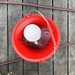 SECCHIO 13 LT ROSSO POMODORO