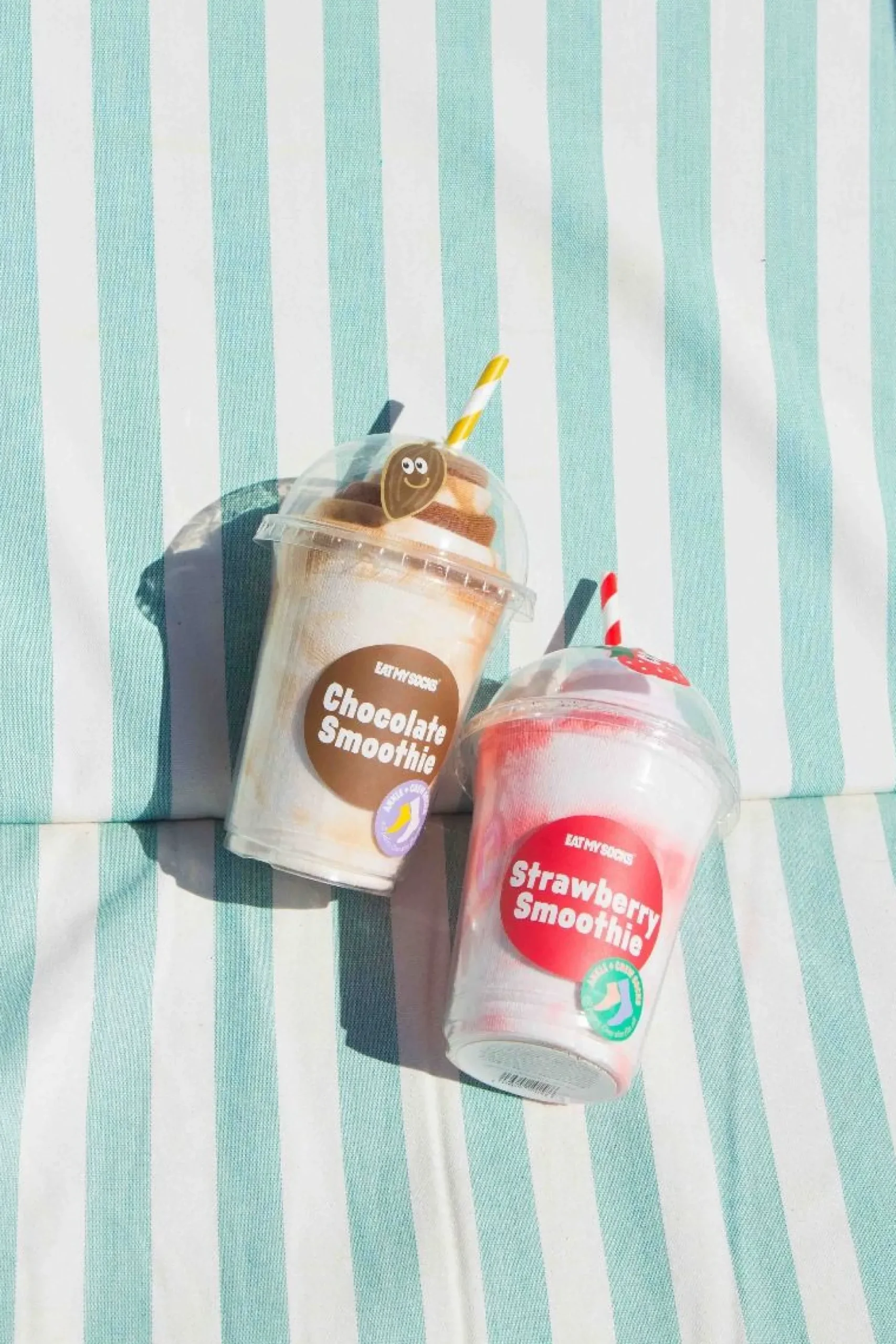 SOCKS CHOCOLATE SMOOTHIES X2