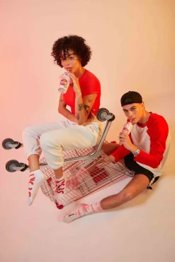 SOCKS STRAWBERRY SMOOTHIES X2