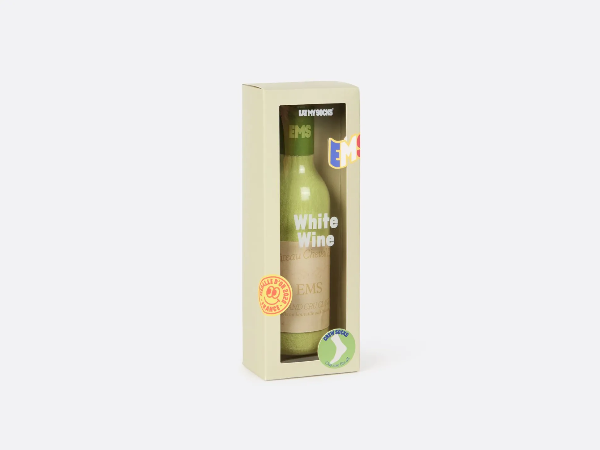 SOCKS WINE WHITE