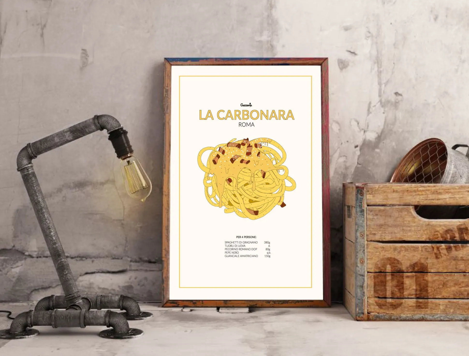 STAMPA CARBONARA A5