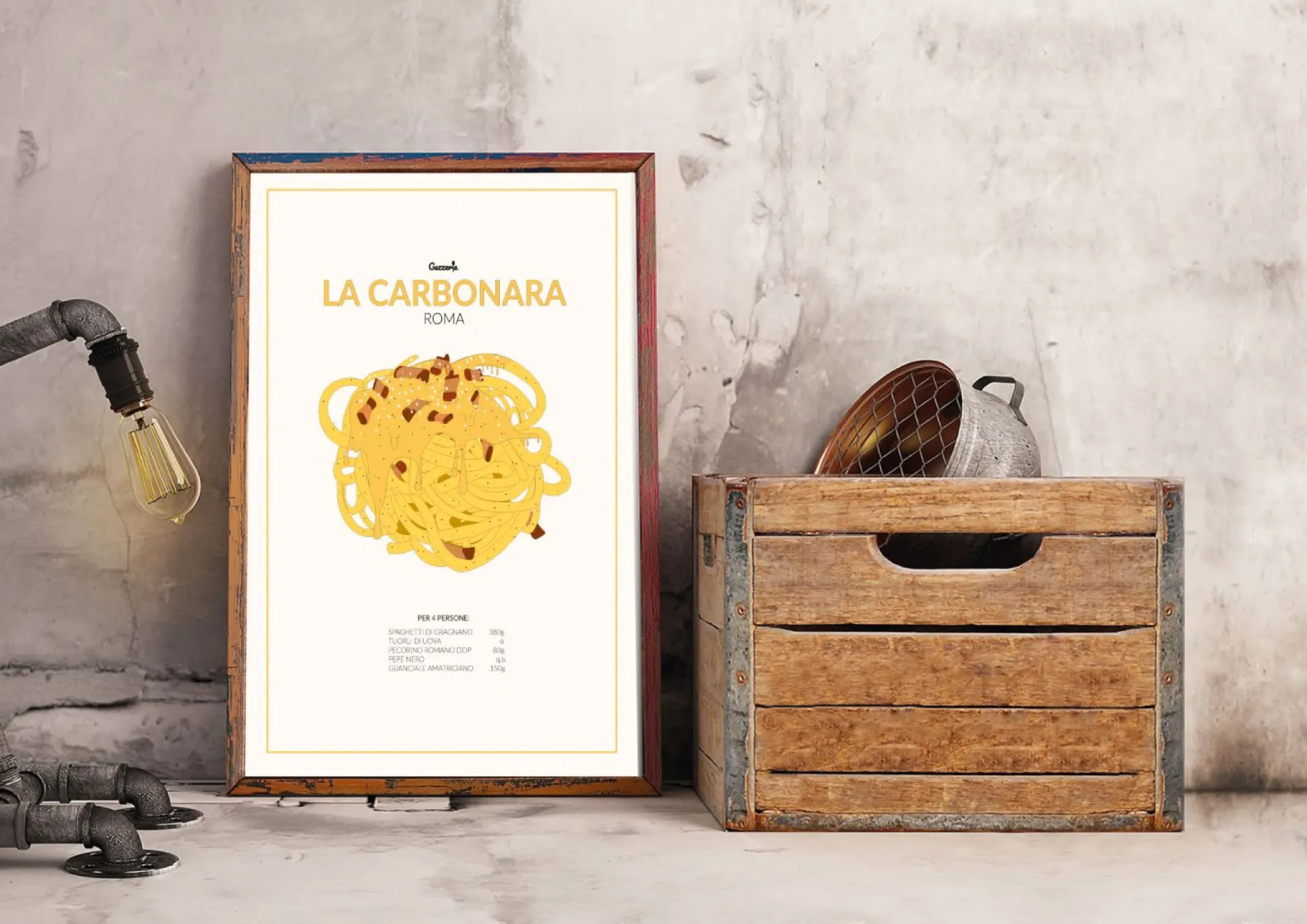 STAMPA CARBONARA A5
