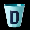 TAZZA CON LETTERA "D"