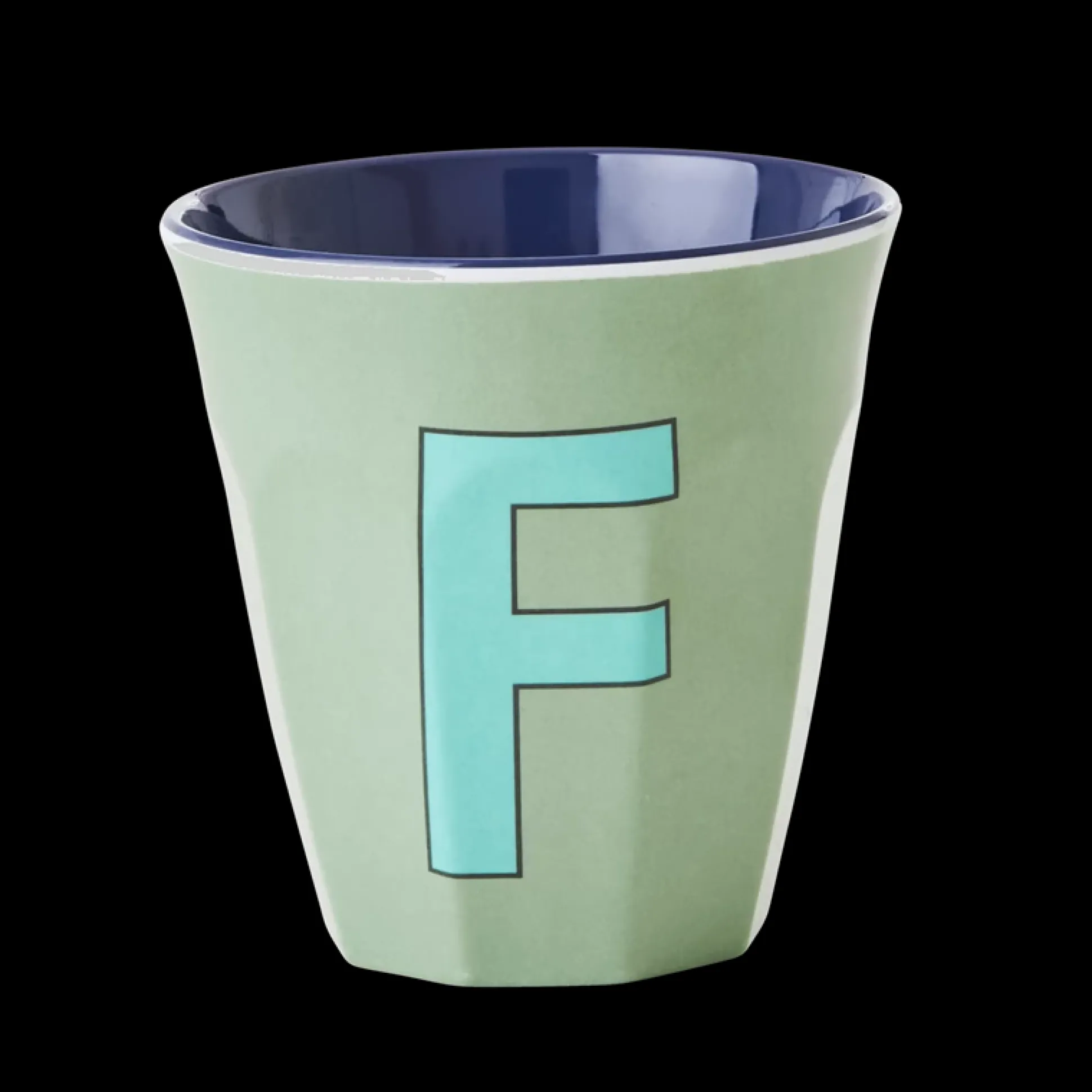 TAZZA CON LETTERA "F"
