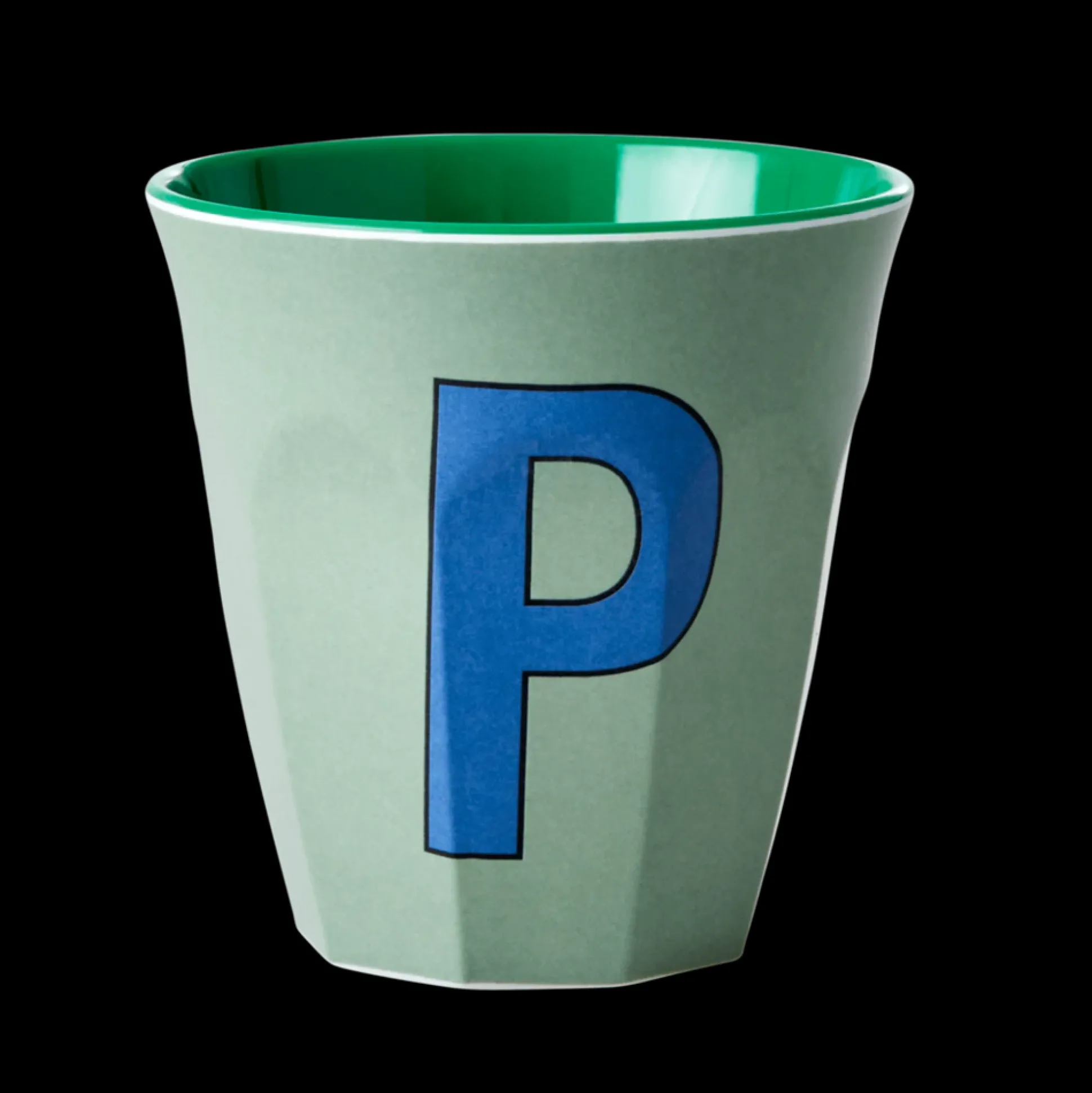 TAZZA CON LETTERA "P"