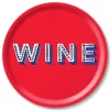 VASSOIO TONDO WINE